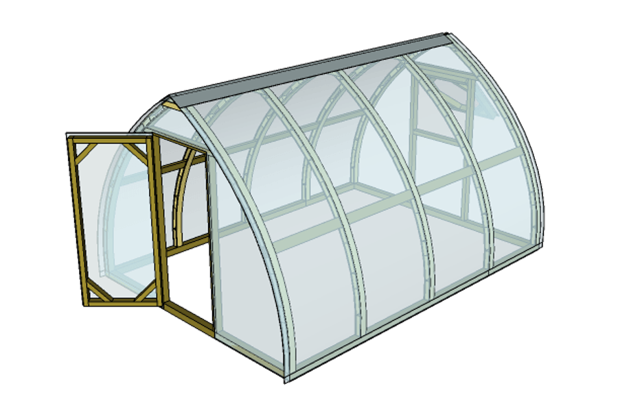 Delivery 3m Greenhouse